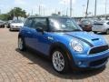 2009 Laser Blue Metallic Mini Cooper S Hardtop  photo #13