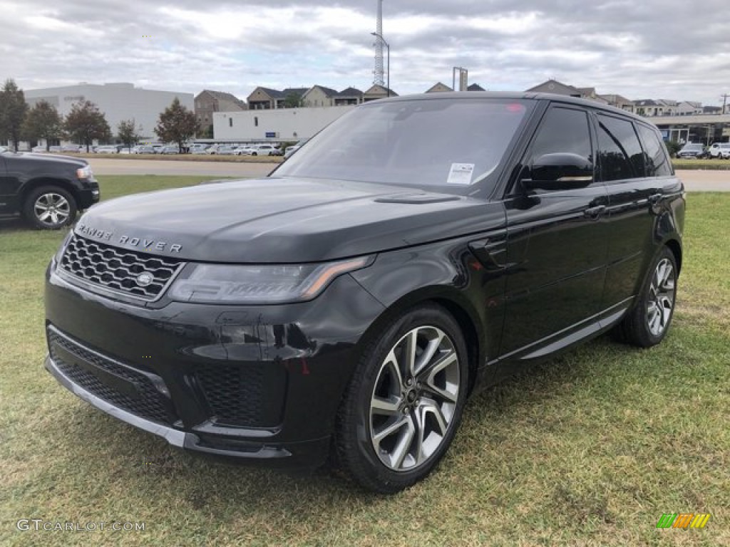 2021 Range Rover Sport HSE Silver Edition - Santorini Black Metallic / Almond/Espresso photo #2