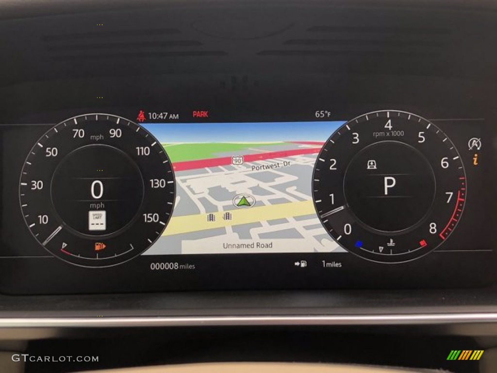 2021 Land Rover Range Rover Sport HSE Silver Edition Gauges Photo #140372855