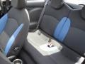 Black/Pacific Blue 2009 Mini Cooper S Hardtop Interior Color