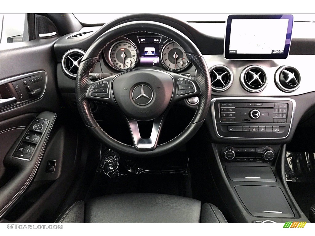 2016 Mercedes-Benz CLA 250 Black Dashboard Photo #140374598