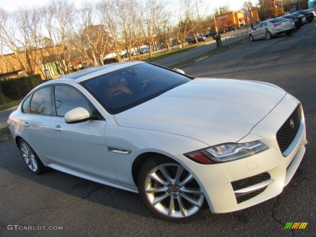 2016 XF 35t AWD - Glacier White / Brogue photo #3