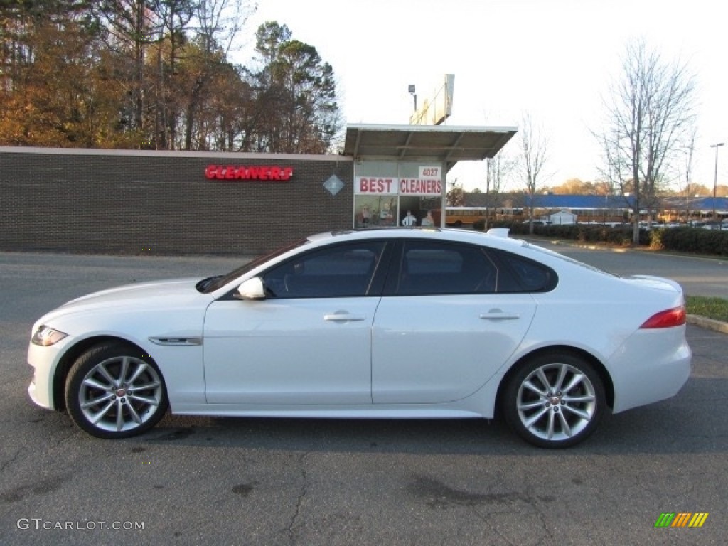 2016 XF 35t AWD - Glacier White / Brogue photo #7