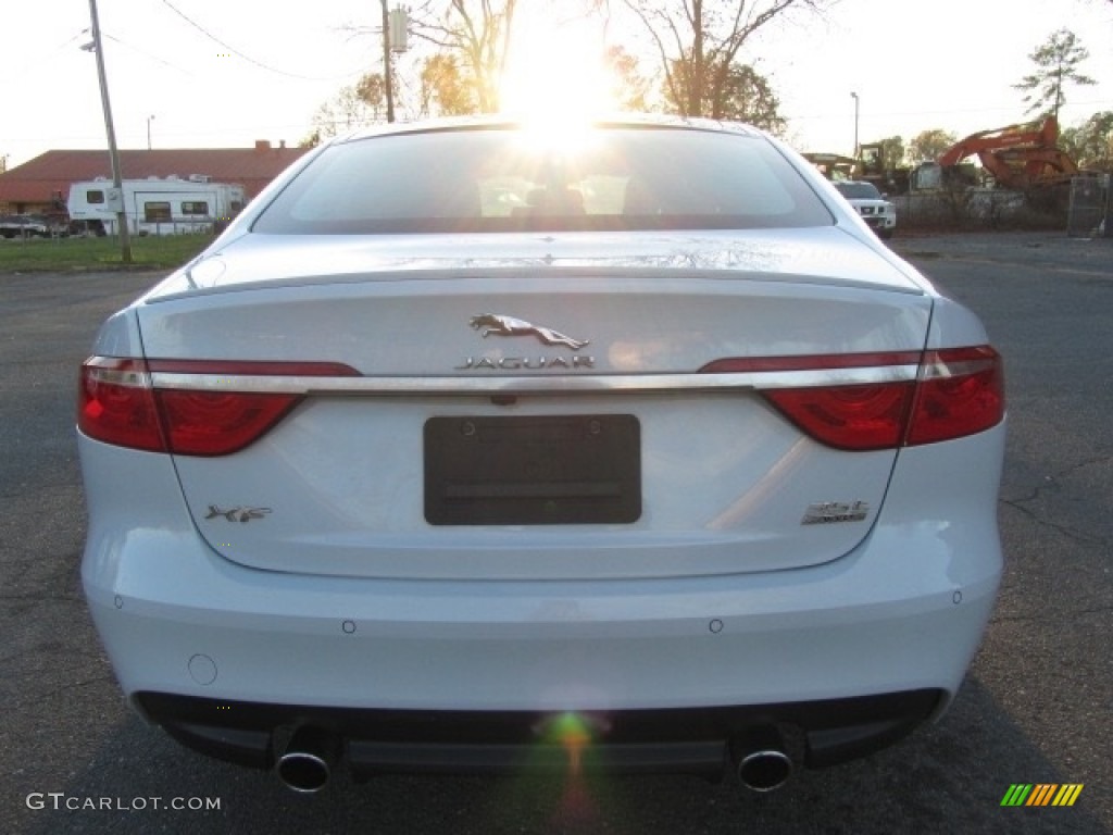 2016 XF 35t AWD - Glacier White / Brogue photo #9