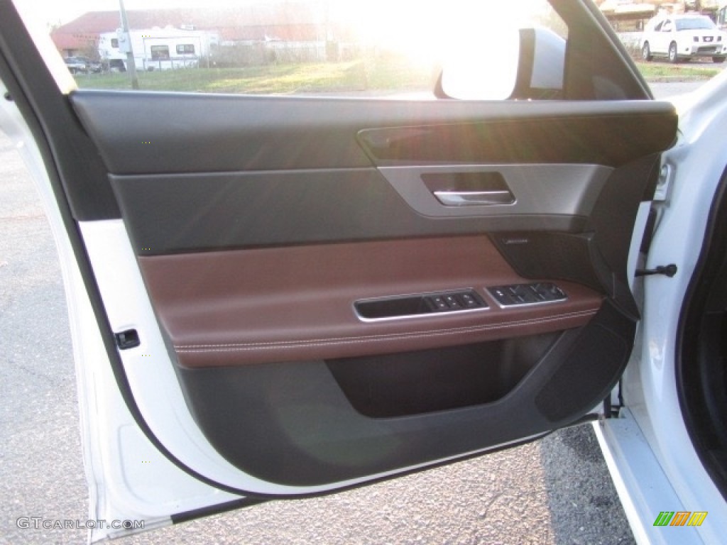 2016 XF 35t AWD - Glacier White / Brogue photo #18
