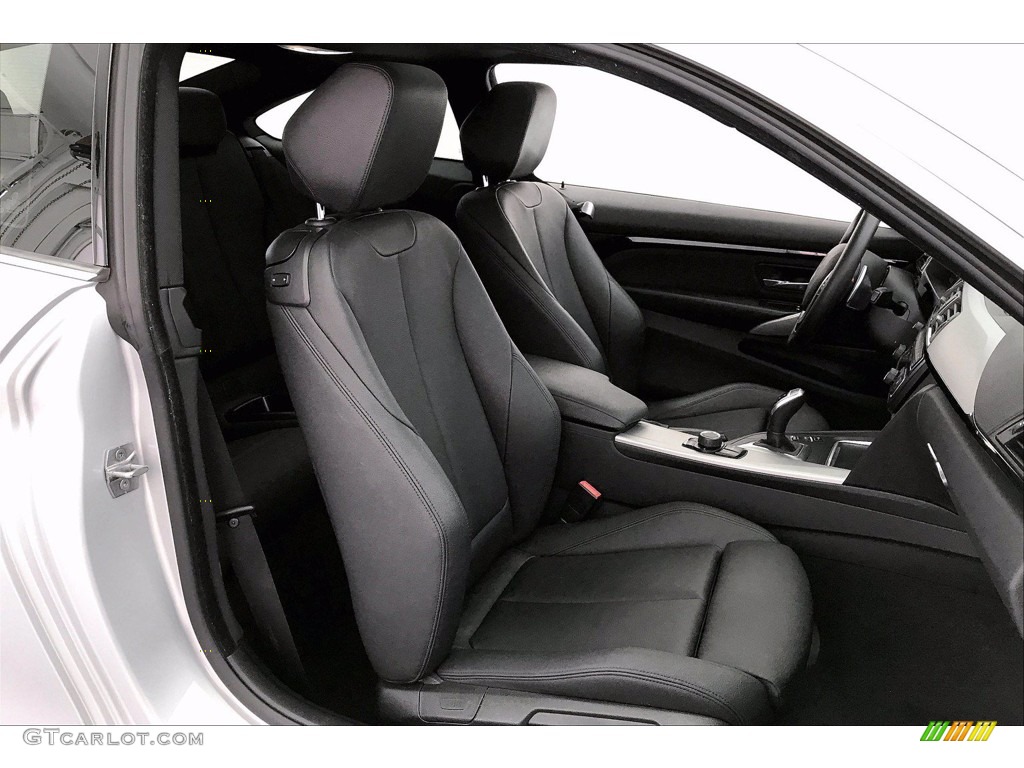 2016 4 Series 428i Coupe - Glacier Silver Metallic / Black photo #6