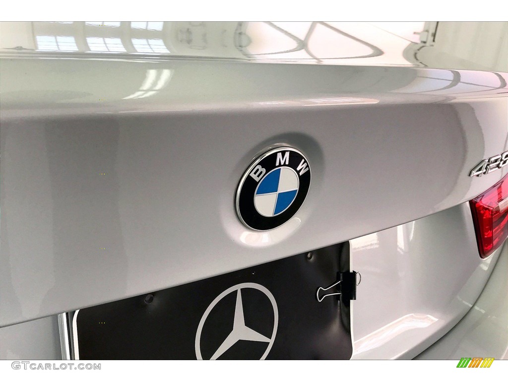 2016 4 Series 428i Coupe - Glacier Silver Metallic / Black photo #7