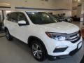 2018 White Diamond Pearl Honda Pilot EX-L AWD  photo #3