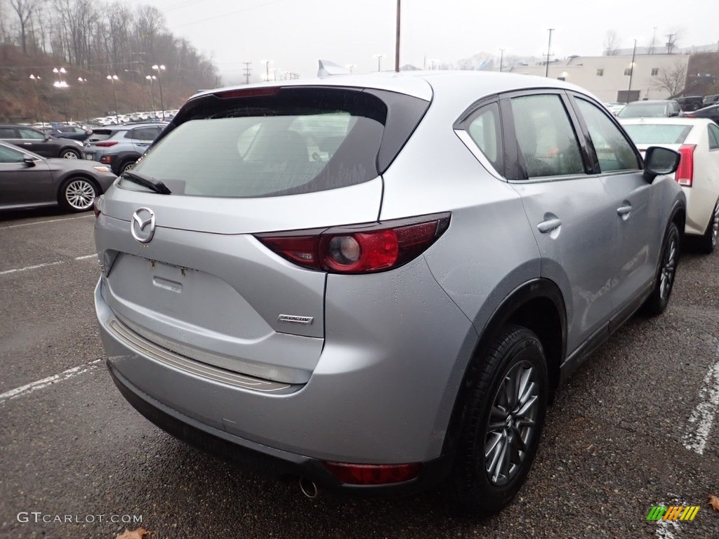2018 CX-5 Sport AWD - Sonic Silver Metallic / Black photo #4