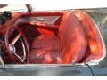 1957 Ford Thunderbird Flame Red Interior Front Seat Photo