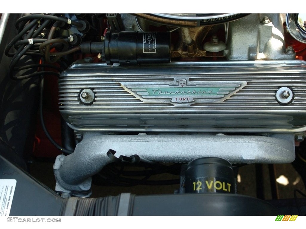 1957 Ford Thunderbird Convertible 312 cid V8 Engine Photo #140377469