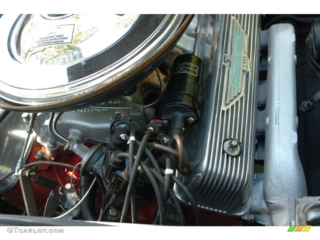 1957 Ford Thunderbird Convertible 312 cid V8 Engine Photo #140377511