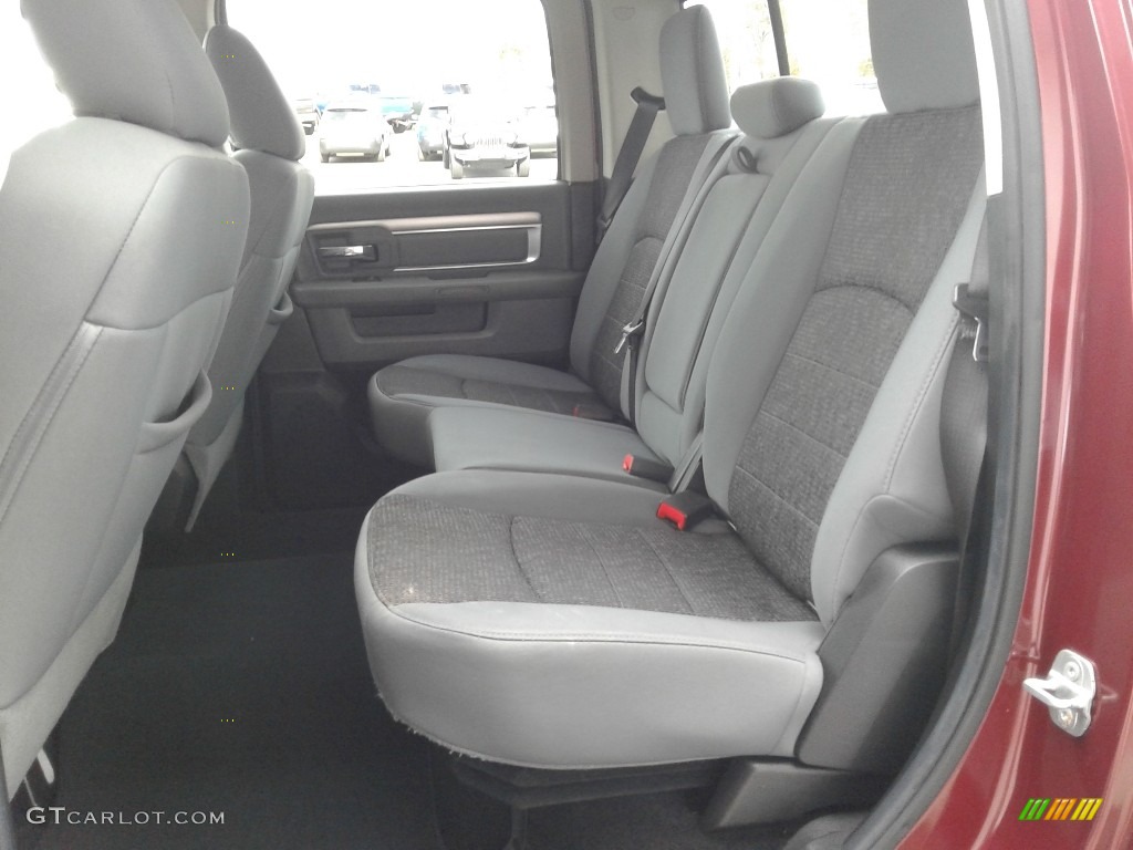 2014 1500 Big Horn Crew Cab - Deep Cherry Red Crystal Pearl / Black/Diesel Gray photo #14