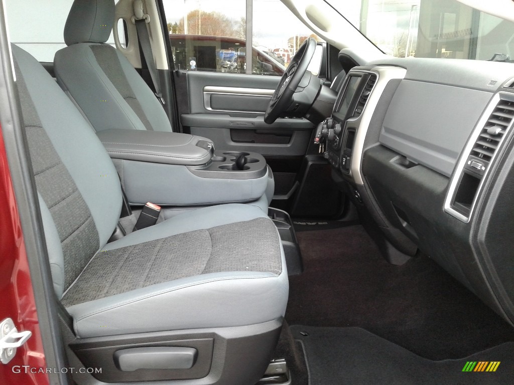 2014 1500 Big Horn Crew Cab - Deep Cherry Red Crystal Pearl / Black/Diesel Gray photo #18