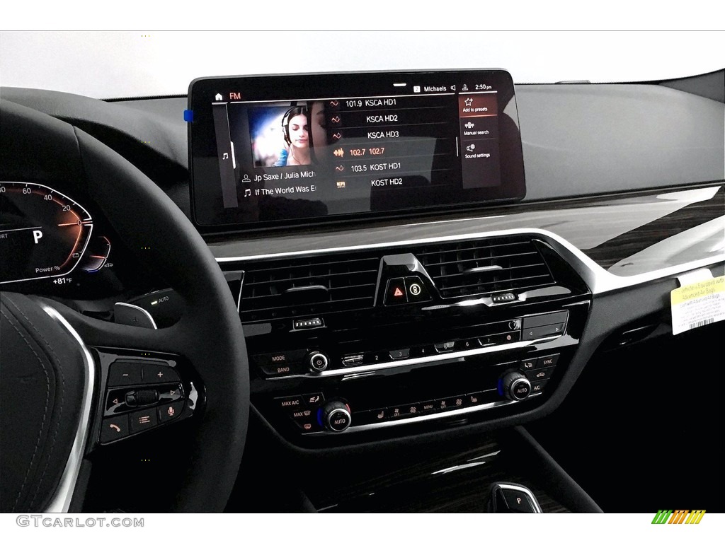 2021 5 Series 540i Sedan - Bluestone Metallic / Black photo #6