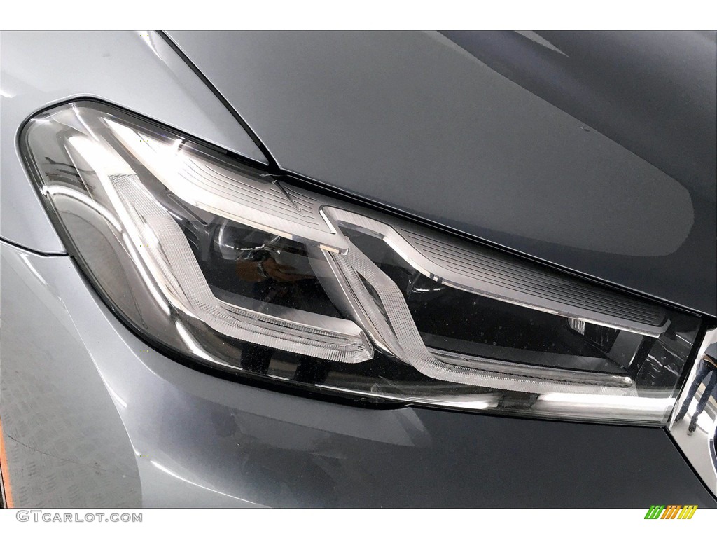 2021 5 Series 540i Sedan - Bluestone Metallic / Black photo #14