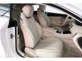 designo Porcelain/Esspreso Brown 2021 Mercedes-Benz S 560 4Matic Coupe Interior Color