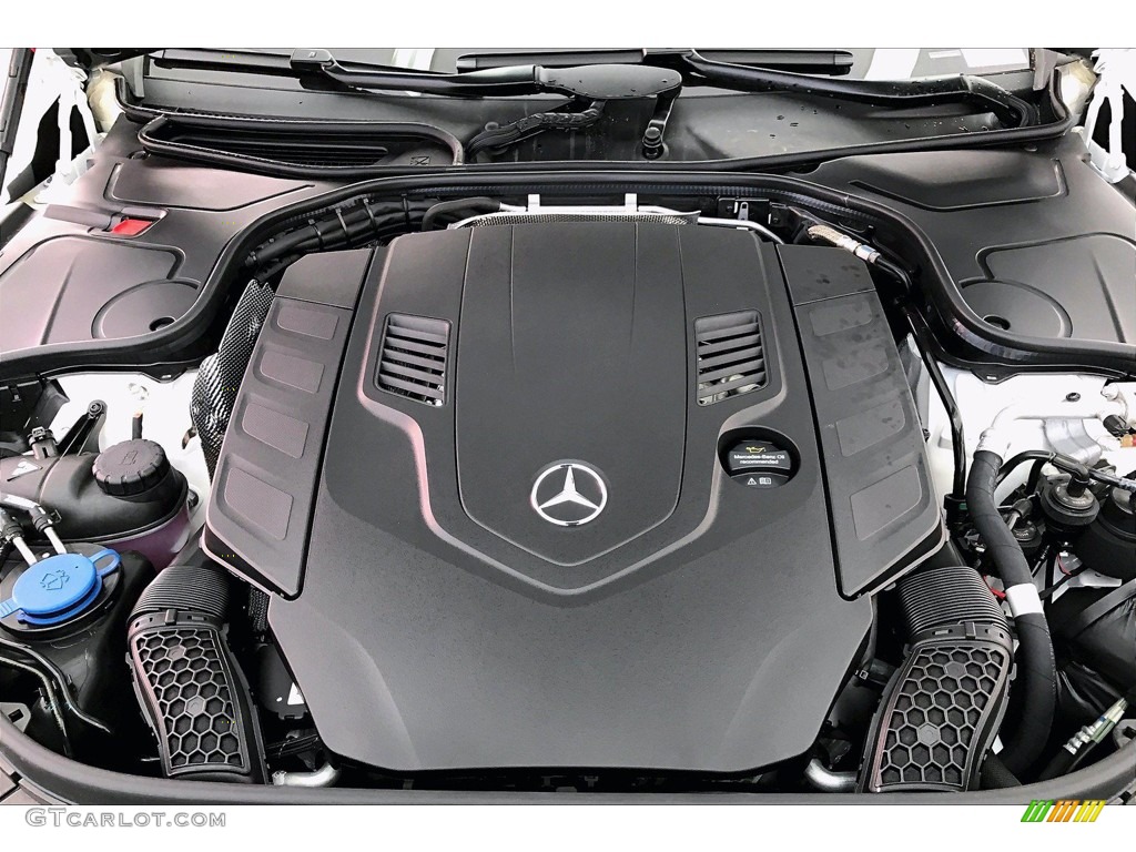 2021 S 560 4Matic Coupe - designo Diamond White Metallic / designo Porcelain/Esspreso Brown photo #8
