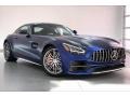 2020 designo Brilliant Blue Magno (Matte) Mercedes-Benz AMG GT C Coupe  photo #12