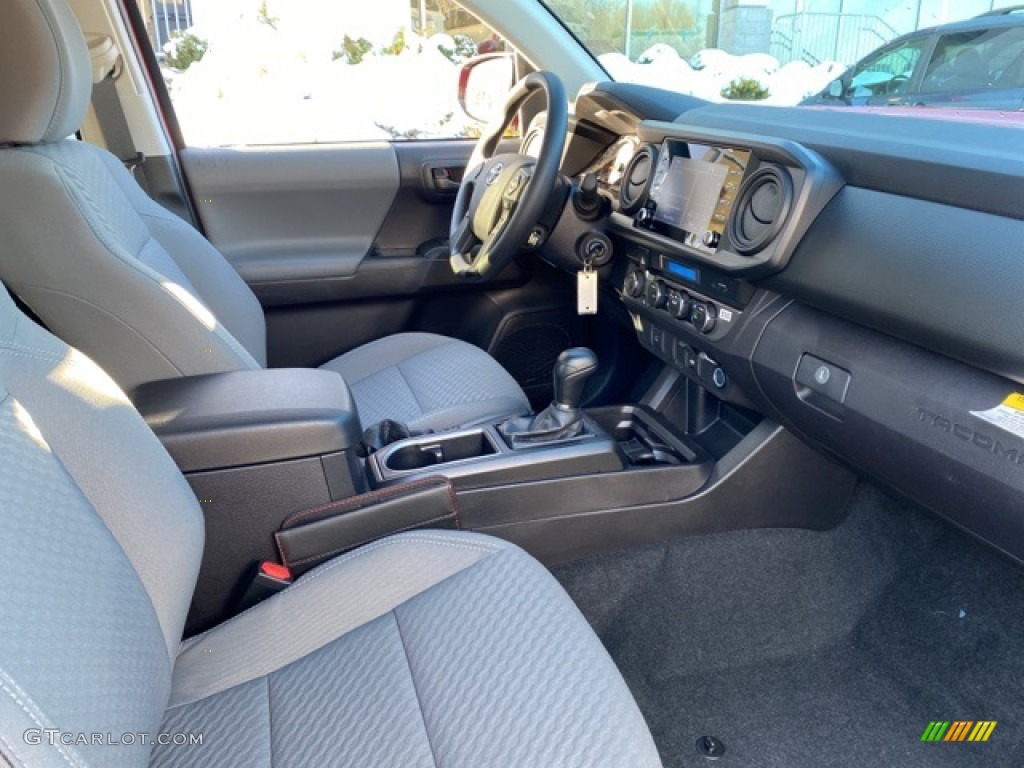 2021 Tacoma SR Double Cab 4x4 - Barcelona Red Metallic / Cement photo #10
