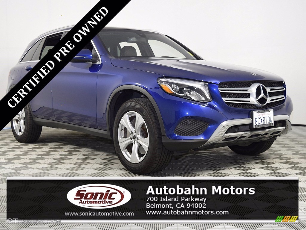 Brilliant Blue Metallic Mercedes-Benz GLC