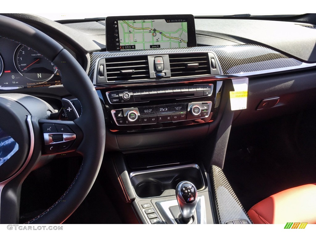 2018 M3 Sedan - Mineral White Metallic / Sakhir Orange/Black photo #6