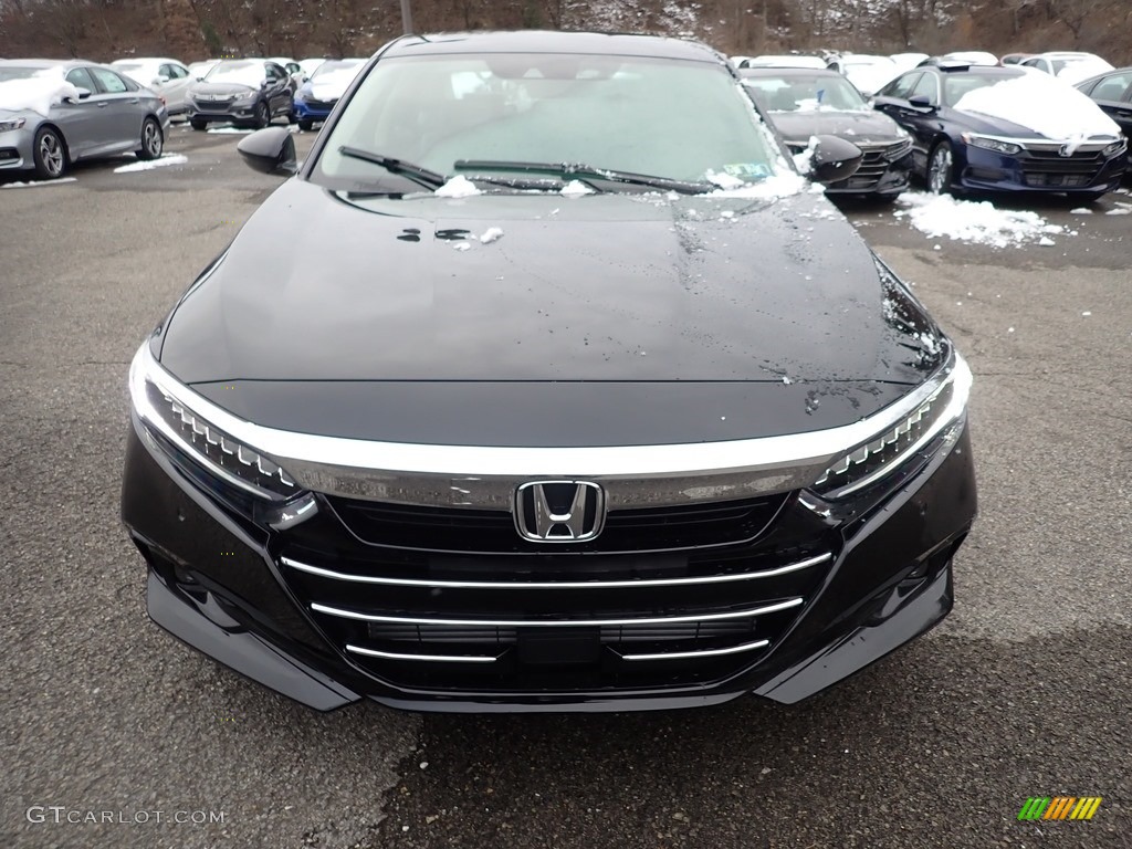 2021 Accord EX-L - Crystal Black Pearl / Black photo #7
