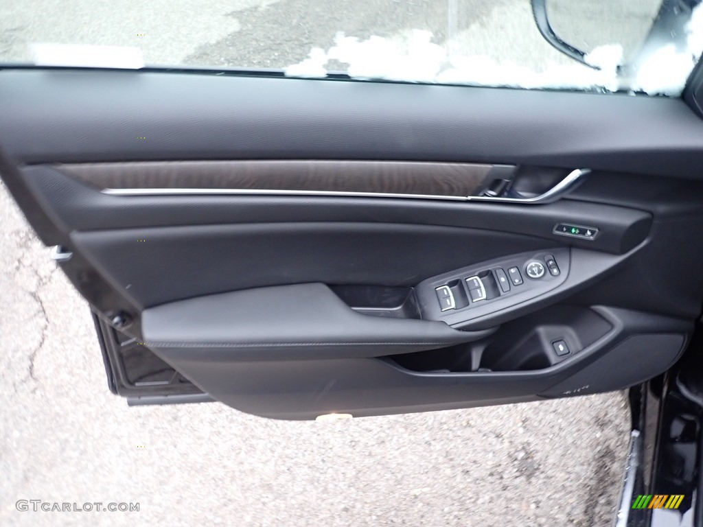 2021 Accord EX-L - Crystal Black Pearl / Black photo #10