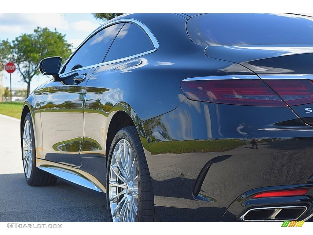 2015 S 65 AMG Coupe - Obsidian Black Metallic / Black photo #13