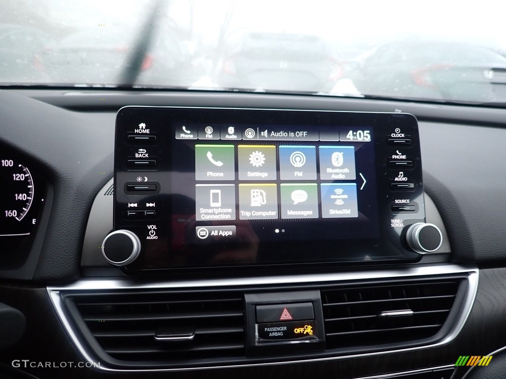 2021 Accord EX-L - Crystal Black Pearl / Black photo #12