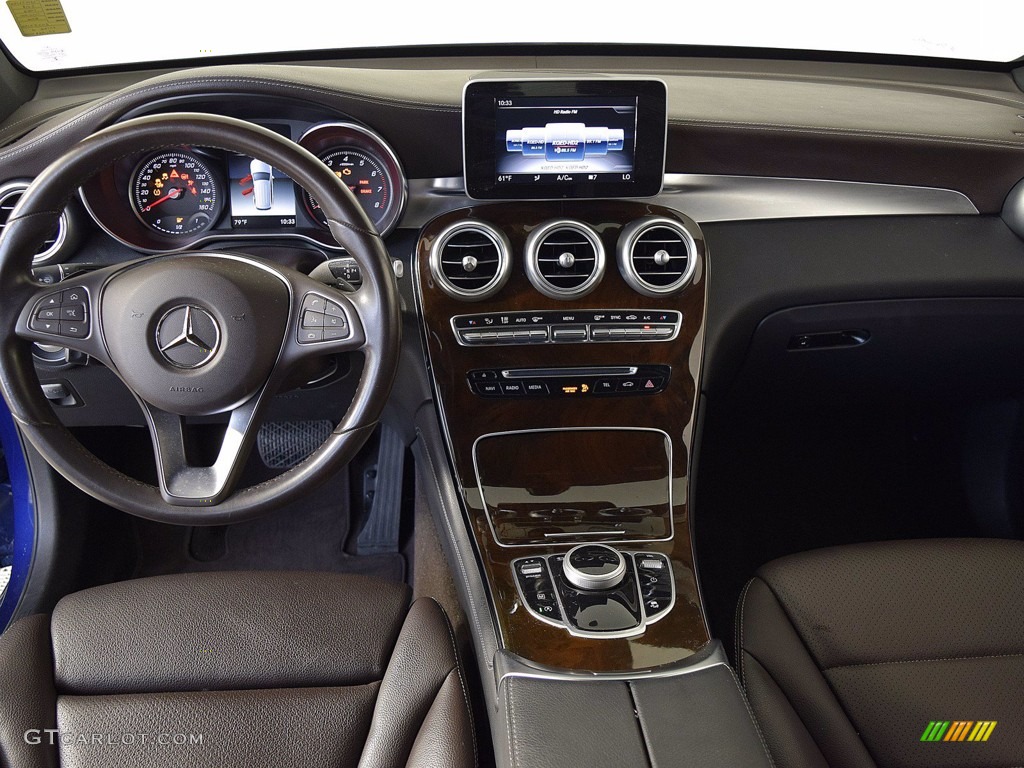 2018 GLC 300 4Matic - Brilliant Blue Metallic / Silk Beige/Espresso Brown photo #10