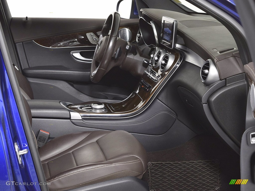 2018 GLC 300 4Matic - Brilliant Blue Metallic / Silk Beige/Espresso Brown photo #13