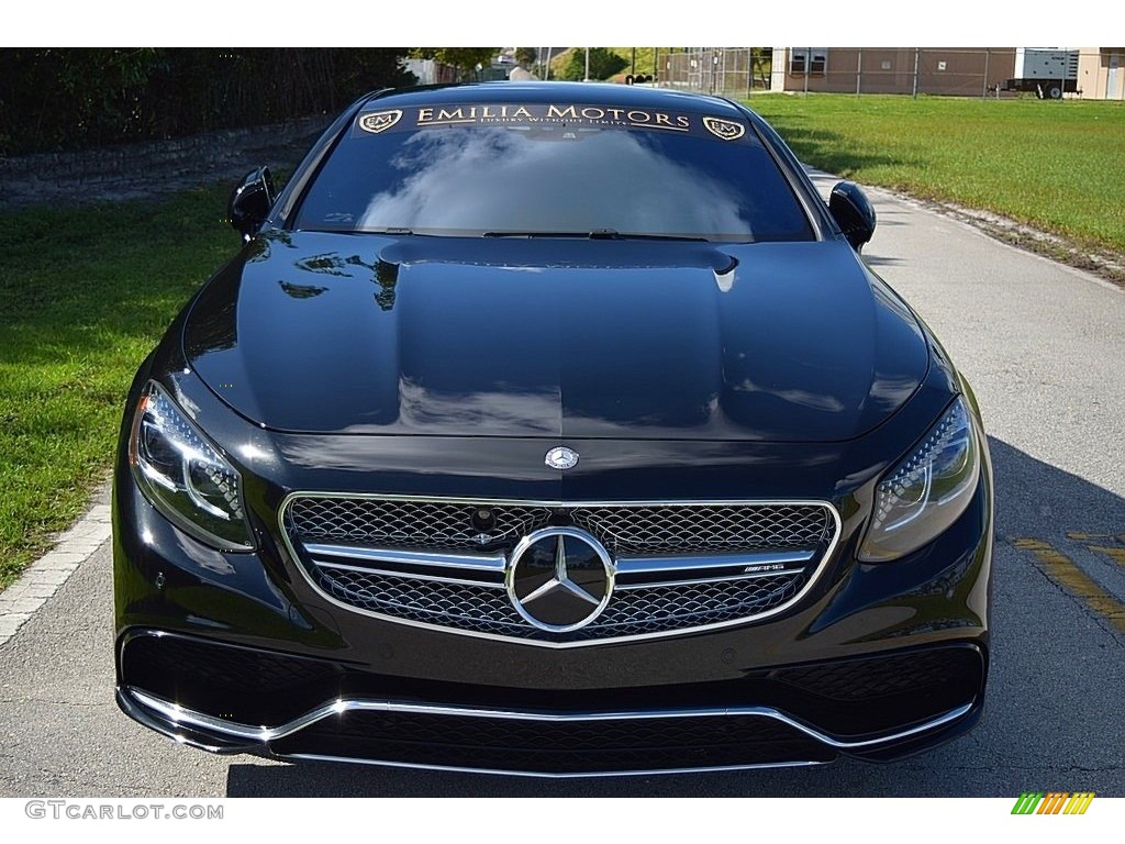 2015 S 65 AMG Coupe - Obsidian Black Metallic / Black photo #22