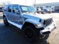 2021 Billet Silver Metallic Jeep Wrangler Unlimited High Altitude 4x4  photo #3