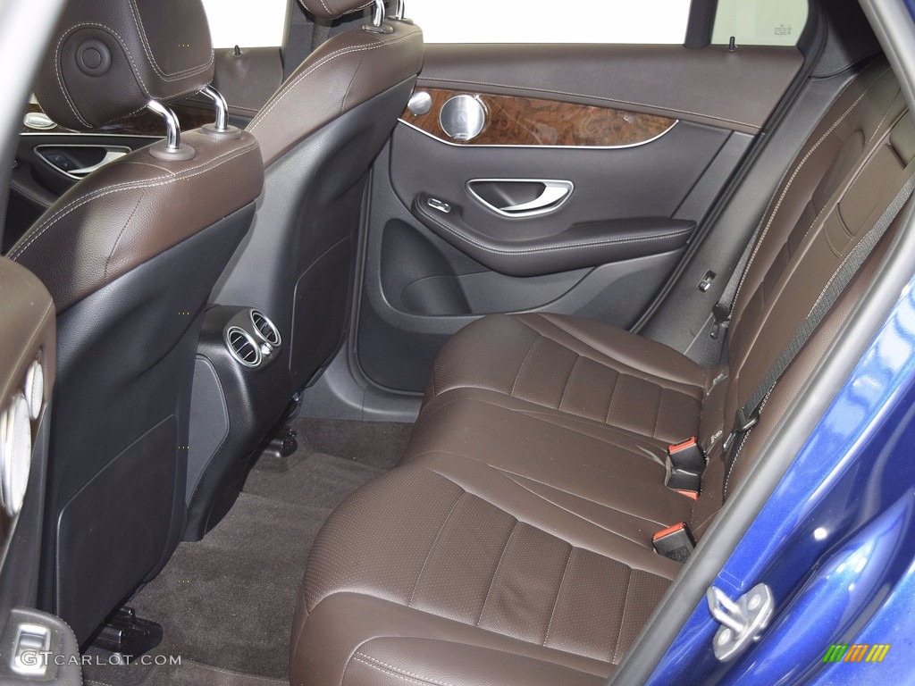 2018 GLC 300 4Matic - Brilliant Blue Metallic / Silk Beige/Espresso Brown photo #22