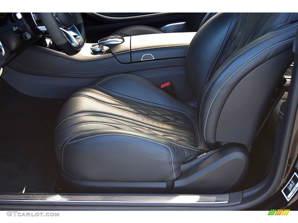 2015 Mercedes-Benz S 65 AMG Coupe Front Seat Photo #140382070