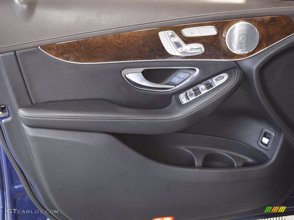 2018 GLC 300 4Matic - Brilliant Blue Metallic / Silk Beige/Espresso Brown photo #27