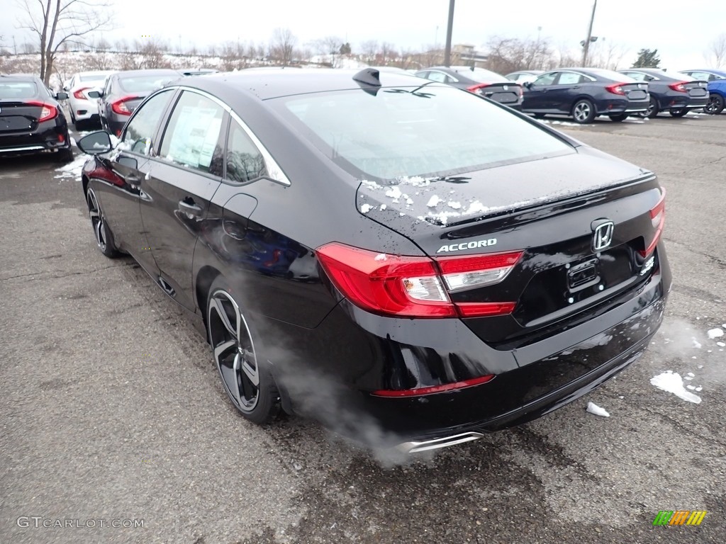 2021 Accord Sport - Crystal Black Pearl / Black photo #3