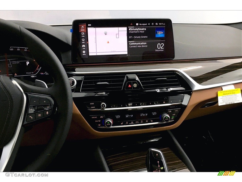2021 5 Series 540i Sedan - Bernina Gray Amber Effect / Cognac photo #6