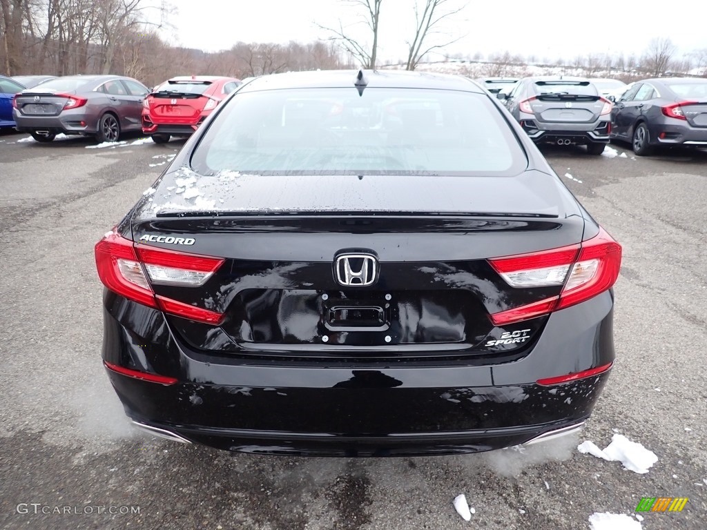 2021 Accord Sport - Crystal Black Pearl / Black photo #4