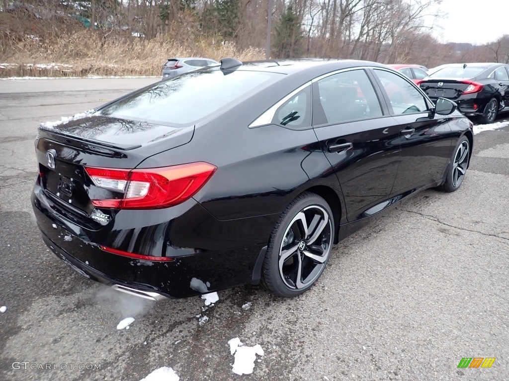 2021 Accord Sport - Crystal Black Pearl / Black photo #5