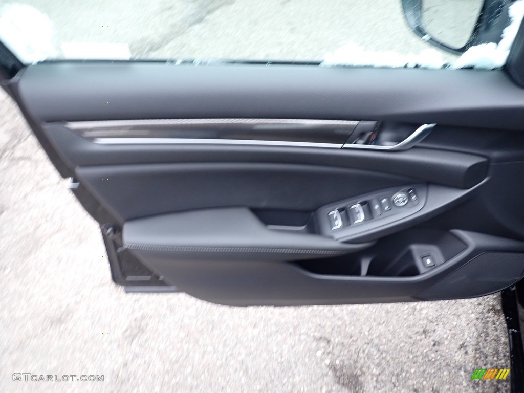 2021 Accord Sport - Crystal Black Pearl / Black photo #9