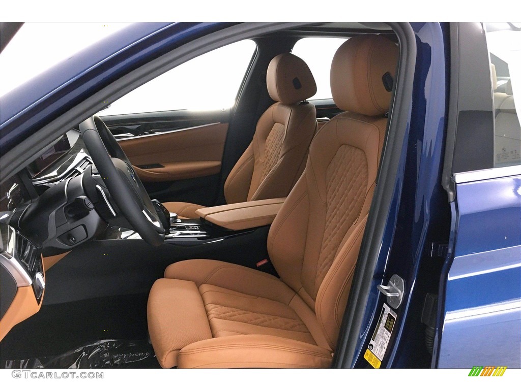 2021 5 Series 540i Sedan - Phytonic Blue Metallic / Cognac photo #9