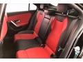 2019 Mercedes-Benz A Classic Red/Black Interior Rear Seat Photo