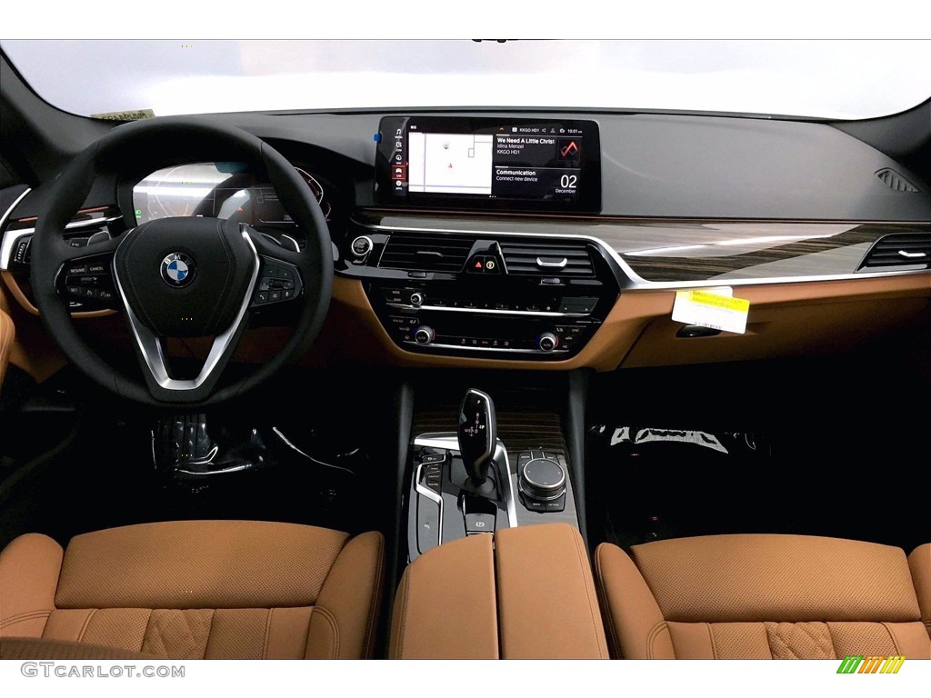 2021 5 Series 530i Sedan - Alpine White / Cognac photo #5