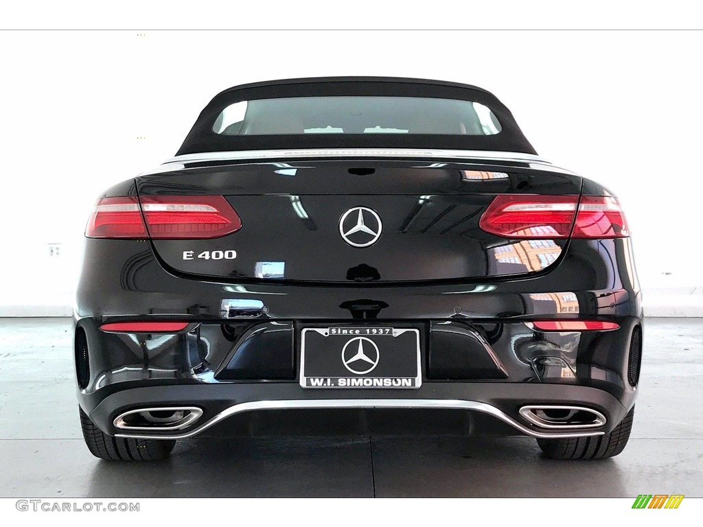 2018 E 400 Convertible - Black / Saddle Brown/Black photo #3
