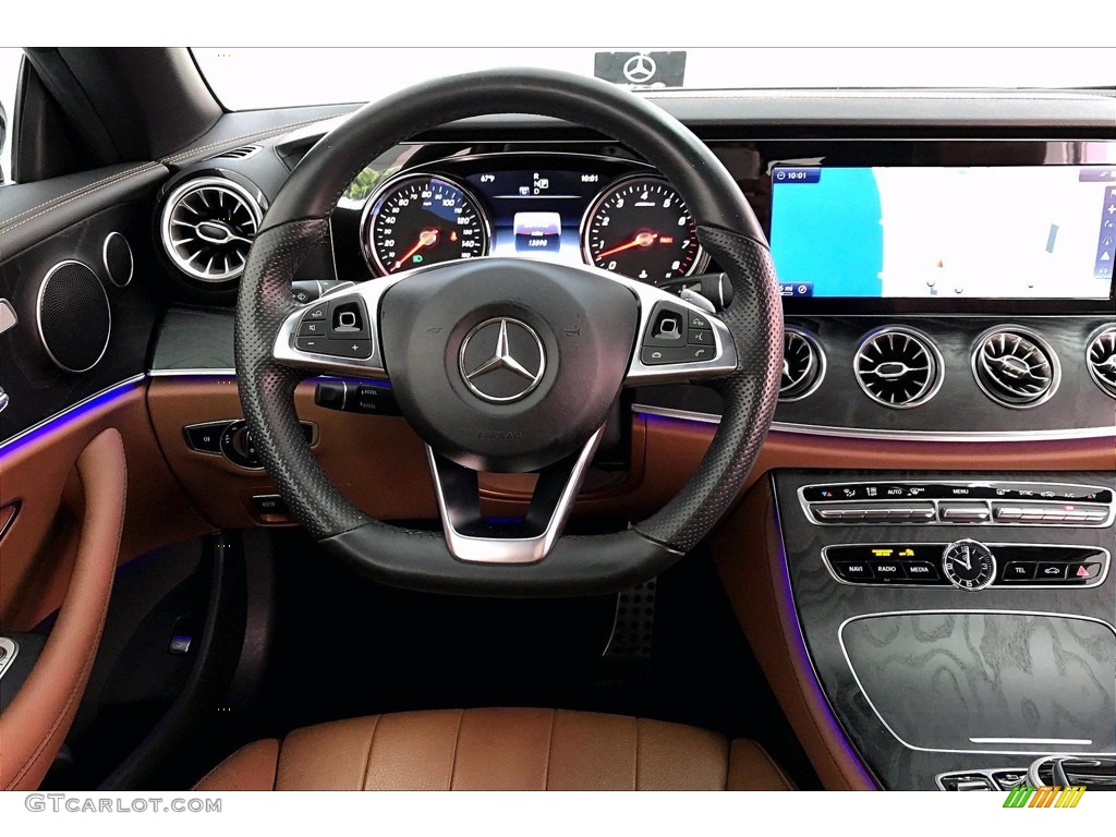 2018 E 400 Convertible - Black / Saddle Brown/Black photo #4