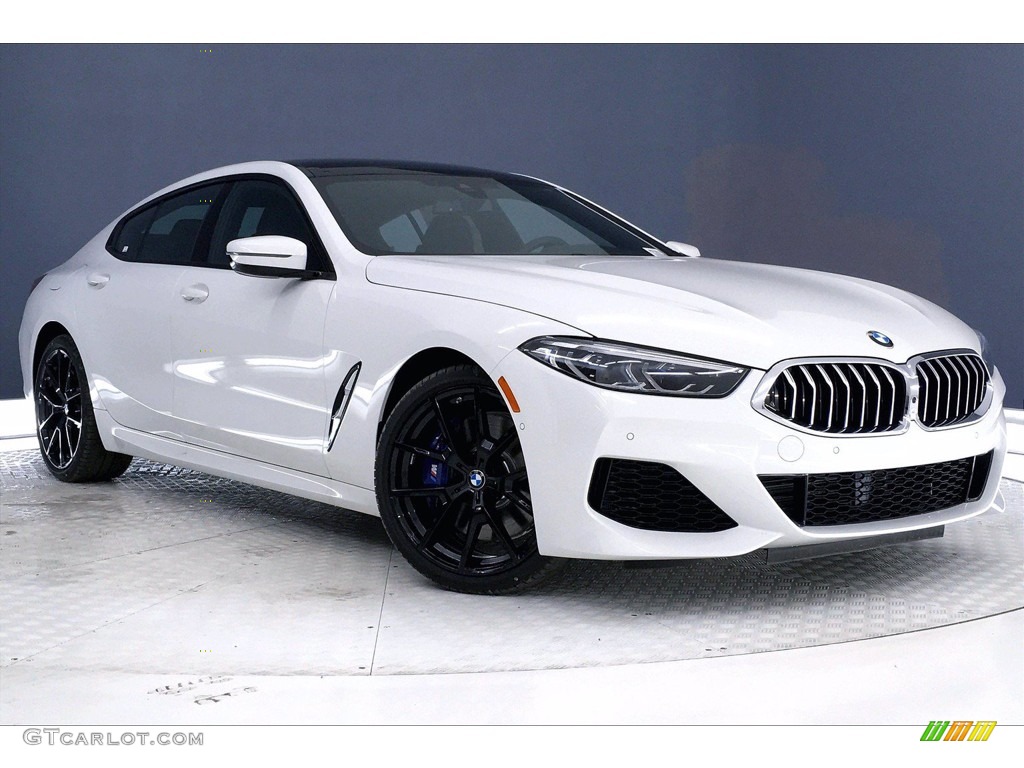 Alpine White 2021 BMW 8 Series 840i xDrive Gran Coupe Exterior Photo #140384041