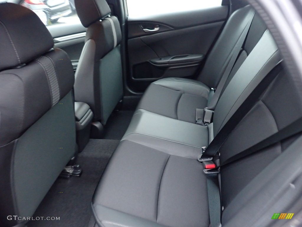 2021 Civic Sport Sedan - Modern Steel Metallic / Black photo #10