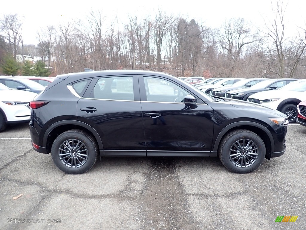 Jet Black Mica 2021 Mazda CX-5 Sport AWD Exterior Photo #140384232